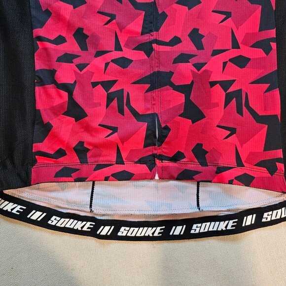 Souke Sports Men's Cycling Bike Jersey - Size L - Picture 5 of 11